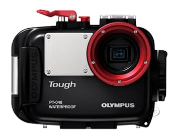 【中古】OLYMPUS μTOUGH-8010/6020用 防水プロテクタ PT-048｜スカーレット2021