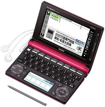 【中古】EX-word 電子辞書 ルージュピンク XD-D8500RP|スカーレット2021