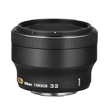 【中古】［非常に良い］Nikon 単焦点レンズ 1 NIKKOR 32mm f/1.2 ブラック ニコンCXフォーマット専用