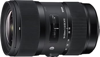【中古】シグマ(Sigma) SIGMA シグマ Canon EFーSマウント 水晶体 18ー35粍 F1.8 DC HSM 望遠レンズ 標準尺度 APSーC Art 一眼二眼レフ 専用 カメラ用交換レンズ-カメラ・ビデオカメラ・光学機器
