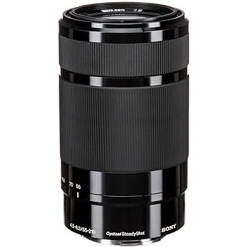 【中古】Sony 55 - 210 mm / F 4,5 - 6,3 OSS 55 mm-Lens|スカーレット2021