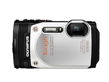 【中古】［非常に良い］OLYMPUS デジタルカメラ STYLUS TG-860 Tough ホワイト 防水性能15ｍ 可動式液晶モニター TG-860 WHT