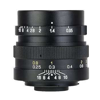 【中古】［非常に良い］中一光学 (ZHONG YI OPTICS) 単焦点レンズ SPEEDMASTER 25mm F0.95 (マイクロフォーサーズ) (ブラック)｜スカーレット2021