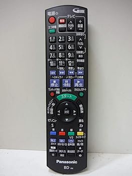 【中古】パナソニック 純正BD/DVDレコーダー用リモコン N2QAYB000697