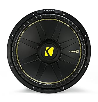 【中古】［人並み外れたに好いたらしい］KICKER CWCS154 CompC 15in サブウーファー シングルボイスコイル 4オーム TV・オーディオ・カメラ-その他