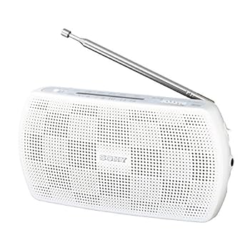 【中古】［人並み外れたに好いたらしい］ソニー 携帯型ラジオ受信機 SRF-19 : 広広としたFM相応う FM/AM 白いこと SRF-19 W