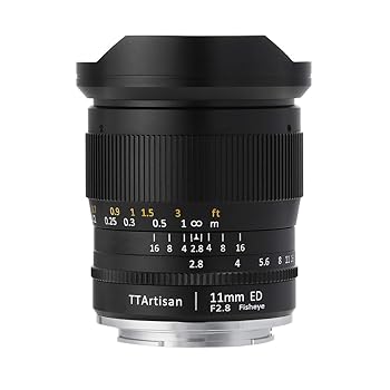 【中古】［非常に良い］TTArtisan 11mm f/2.8 Fisheye ED Eマウント ソニーE レンズ 銘匠光学 2年保証
