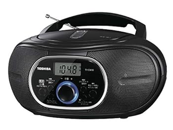 【中古】［非常に良い］東芝CDラジオ Bluetooth搭載 横型コンパクト TY-CW10(K) ブラック