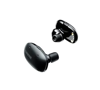 【中古】［非常に良い］SHURE シュア AONIC FREE 完全ワイヤレス高遮音性イヤホン SBE1DYBK1-A グラファイトグレイ ：カナル型/外音取り込み/Bluetooth 5.0 / Type-C ケ