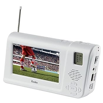 【中古】［人並み外れたに好いたらしい］Kenko 繰り合わせるワンセグTVラジオ受信機 KR-013AWFTE 3ワット数相応う AM・FMラジオ受信機 広広としたFM相応う