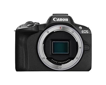 【中古】キヤノン Canon ミラーレス一眼ビデオログカメラ EOS R50 本体のみ/ブラック RFマウント 24.2MP 4K動画 DIGIC X 画像プロセッサー 被写体検知&ト