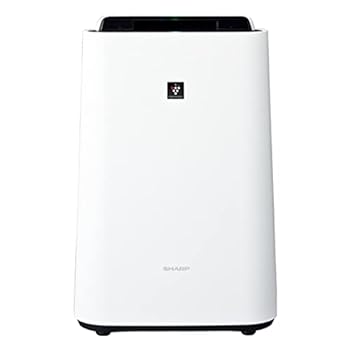 【中古】［非常に良い］シャープ 加湿 空気清浄機 KC-R50-W プラズマクラスター 7000 空気清浄 23畳 ホワイト タンク容量 約2.5L/加湿量500mL