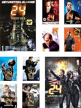 【中古】24 TWENTY FOUR トゥエンティフォーシーズン 1、2、3、4、5、6、リデンプション、7、ファイナル、リブ・アナザー・デイ [レンタル落ち] 全103巻｜スカーレット2021