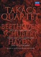 【中古】ベートーヴェン シューベルト ハイドン:弦楽四重奏曲 [DVD]