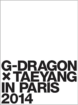【中古】G-DRAGON &times; TAEYANG IN PARIS 2014 [DVD]｜スカーレット2021