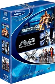 【中古】ブルーレイディスク スターターBOX ファンタスティック・フォー[超能力ユニット]/X-MEN:ファイナル ディシジョン/エイリアンVS.プレデター [Blu-