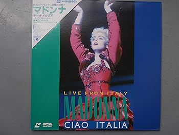 【中古】チャオ・イタリア~ライブ・フロム・イタリー~ [Laser Disc]｜スカーレット2021