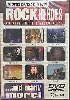 【中古】Rock Heroes Video's [DVD]