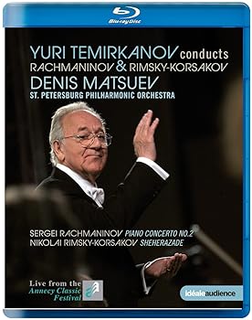 【中古】Yuri Temirkanov Conducts Rachmaninov & Rimsky [Blu-ray]