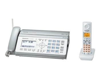 【中古】パナソニック おたっくす デジタルコードレスFAX 子機1台付き シルバー KX-PW508DL-S|スカーレット2021