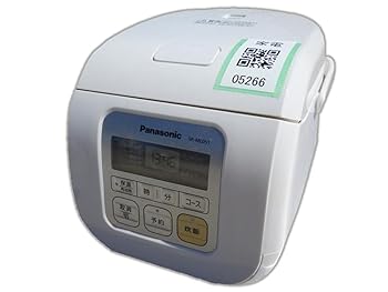 【中古】パナソニック 3合 炊飯器 マイコン式 ホワイト SR-ML051-W｜スカーレット2021