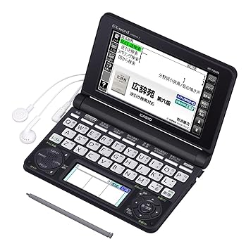 【中古】カシオ計算機 EX-word 生活・教養 電子辞書 ブラック