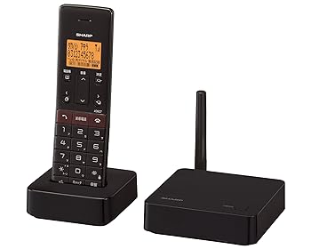 【中古】シャープ 電話機 コードレス 1.9GHz DECT準拠方式 迷惑電話機拒否機能 ブラウン系 JD-SF1CL-T|スカーレット2021