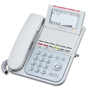 【中古】［非常に良い］NYC-12IF-SDW ナカヨ(NAKAYO) NYC-iF 12ボタン標準電話機