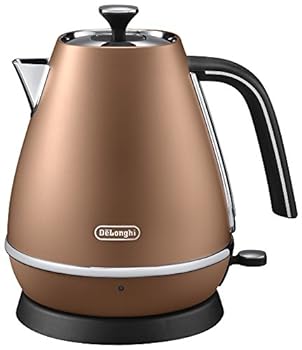 【中古】デロンギ(DeLonghi) ディスティンタコレクション 電気ケトル スタイルコッパー 1.0L 空だき防止 自動電源オフ KBI1200J-CP