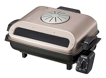 【中古】［人並み外れたに好いたらしい］虎 フィッシュロースター 両面魚焼き器 ロゼブラウン KFA-H130-TR