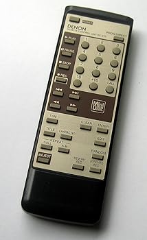 【中古】［非常に良い］DENON MDデッキ リモコン RC-270