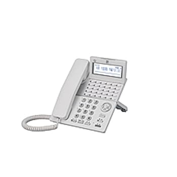 【中古】saxa/サクサ PLATIAII(プラティア2) 30ボタン電話機 TD820(W)※ホワイト|スカーレット2021