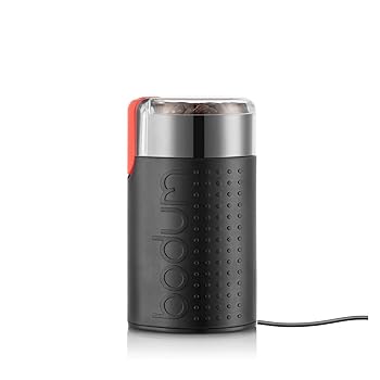 【中古】［非常に良い］BODUM ボダム コーヒーミル 電動ミル BISTRO ビストロ 電動式コーヒーグラインダー ブラック カッター刃 コンパクト 【正規品】 11160-01JP-3