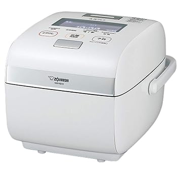【中古】［非常に良い］象印 圧力IH炊飯ジャー(5.5合炊き) 雪白 ZOJIRUSHI 炎舞炊き NW-KB10-WZ｜スカーレット2021