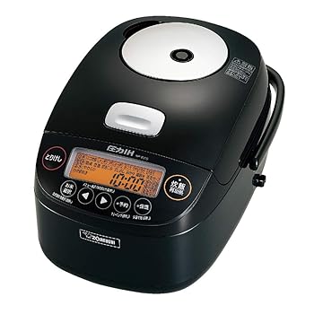 【中古】［人並み外れたに似つかわしい］象印 炊飯器 5.5合 剪断応力IH式 限界炊き 金物厚地の外套プラチナ厚釜 保温40第四次元 黒いこと NP-BJ10-BA
