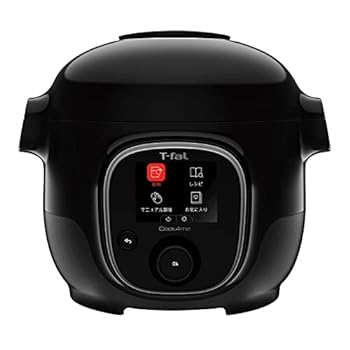 【中古】［非常に良い］ティファール 電気圧力鍋 3L 内蔵250レシピ 「クックフォーミー ブラック」 圧力調理 1台7役 CY8748JP