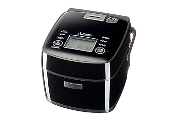 【中古】［非常に良い］三菱電機 炊飯器 3.5合 IH式 日本製 一人暮らし 炭炊釜(2層厚釜) 可変超音波吸水 もちもちモード 黒曜 NJ-SE06F-B 40,728円