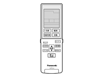 【中古】Panasonic 冷房装置用遠隔操作 CWA75C3956X
