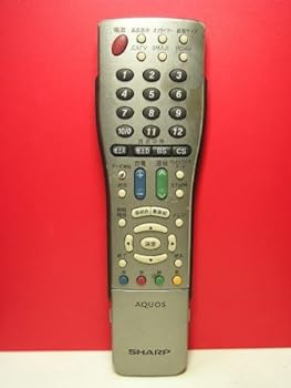 【中古】シャープ テレビリモコン GA510WJSA|スカーレット2021
