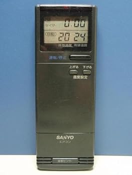 【中古】［非常に良い］三洋電機 エアコンリモコン RCS-KAROB(K)