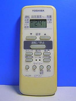 【中古】［非常に良い］東芝 エアコンリモコン WH-D6B