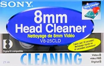【中古】ソニー Hi8/ デジタル8/ 8粍映像媒体用 へッドクリーニングカセ 【SONY】