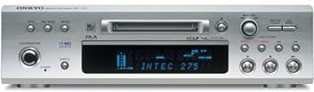 【中古】［人並み外れたに好いたらしい］ONKYO INTEC275 MD甲板 Hi-MD相応う しろがね色 MD-133(S)