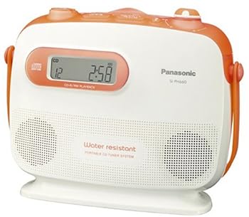 【中古】［非常に良い］パナソニック ポータブルCDラジオ オレンジ SL-PH660-D