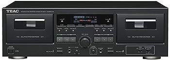 【中古】［非常に良い］TEAC カセットデッキ ダブルオートリバース ブラック W-890R-B