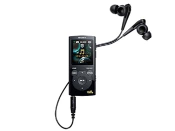 【中古】［人並み外れたに好いたらしい］SONY ウォークマン Eつづき物 2GB 黒いこと NW-E062/B