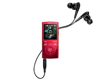 【中古】［非常に良い］SONY ウォークマン Eシリーズ 4GB レッド NW-E063/R｜スカーレット2021