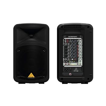 【中古】Behringer ポータブルPAシステム 8ch 超軽量デザイン MP3プレーヤー/ULMワイヤレス対応USBポート/FBQ機能/リバーブエフェクト/ボイスオーバー機｜スカーレット2021