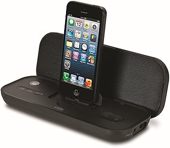 【中古】［人並み外れたに好いたらしい］TDK LoR Lightning繋ぎ相応う iPod iPhone用ドック付き添い人 折りたたみ式 携帯型 周遊金棒引き TAC3122N