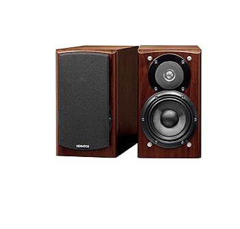 【中古】ケンウッド Speaker System (木目) LS-K901-M